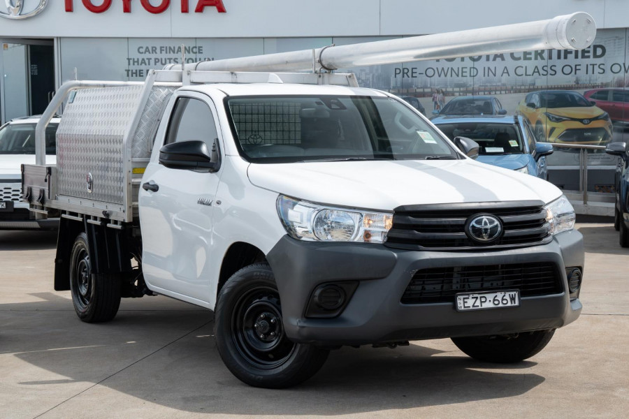 2023 Toyota HiLux TGN121R WorkMate Single-Cab Image 1