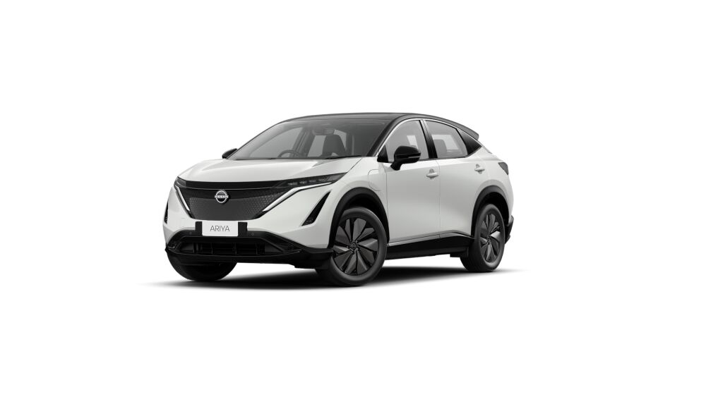Two-tone White Pearl with Black Roof
