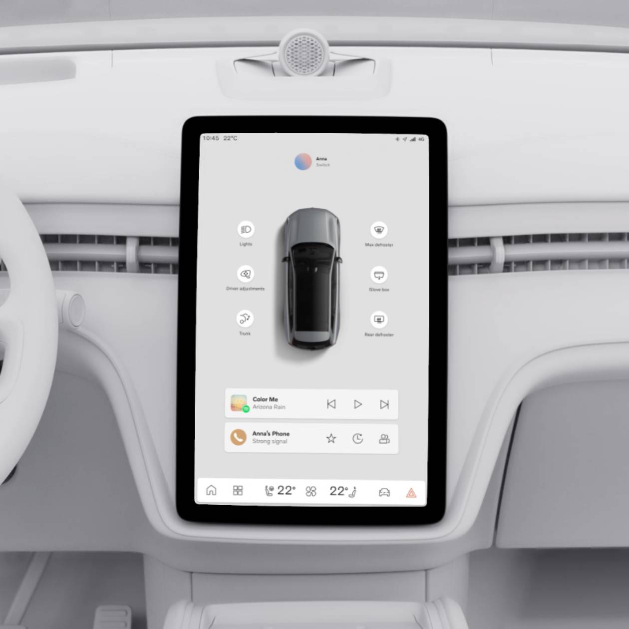 14.5-inch centre display Image