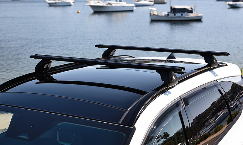 Hyundai genuine roof racks through