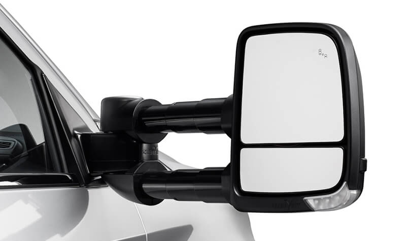 Clearview Next Gen Towing Mirrors - Power Fold & Heated - Black