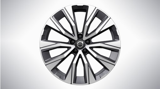 19" 5-V Spoke Graphite Diamond Cut - 1168