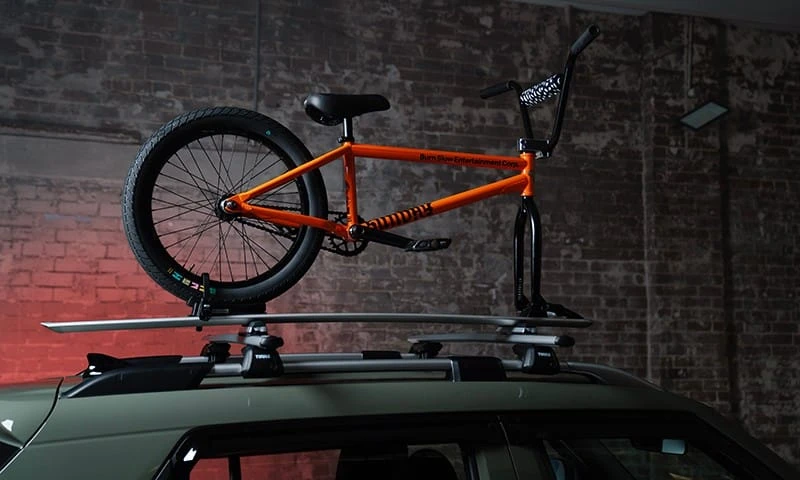 Bike carrier wheel off