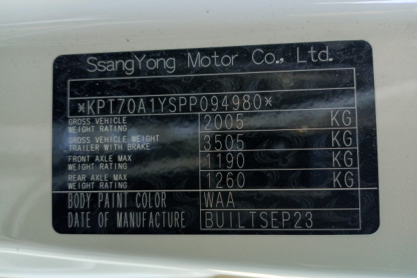 2023 SsangYong Korando C300 Ultimate SUV Image 30