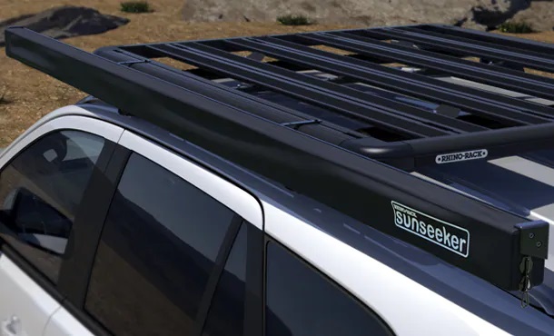 Sunseeker Awning, Large Pioneer Platform and Carry Bars Image