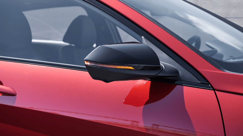 Black gloss mirror caps Image