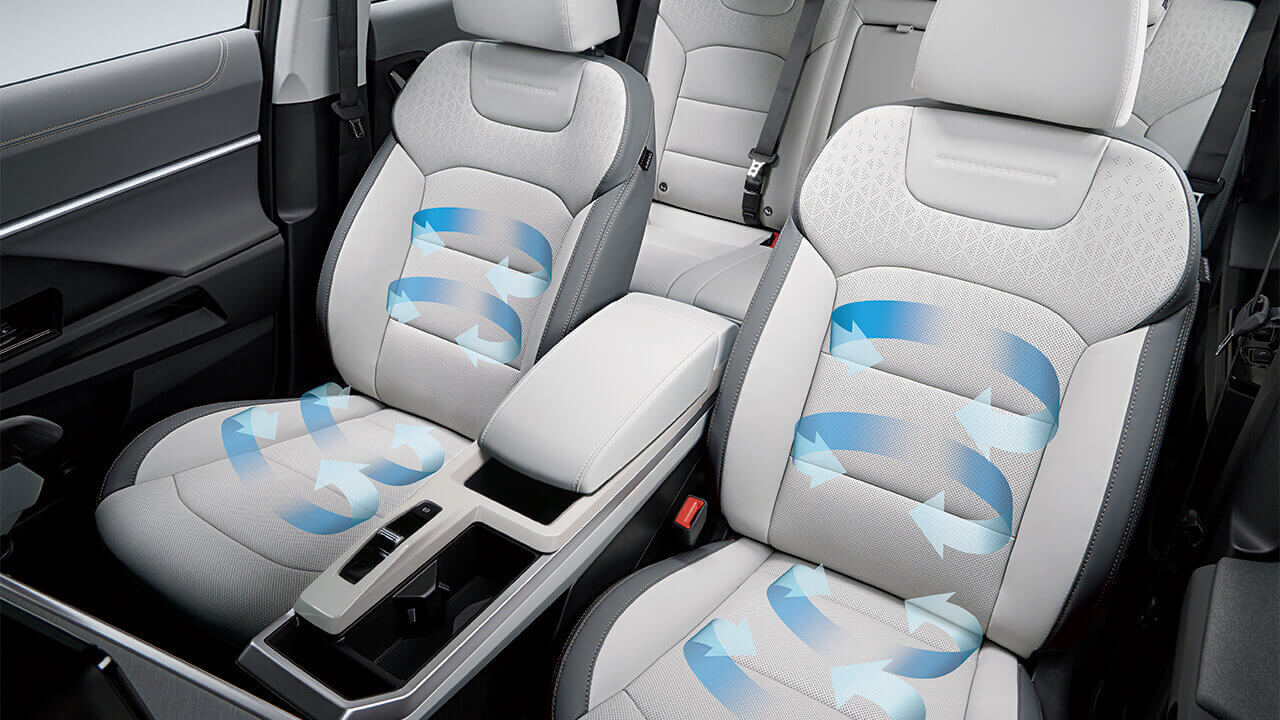 Ventilated front seats Image