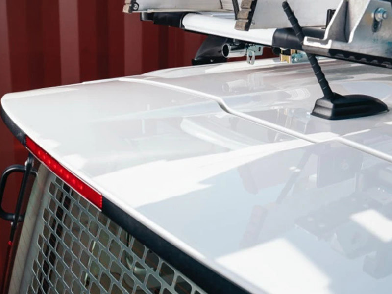 Paint protection film - rear tailgate spoiler