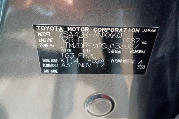 2017 Toyota RAV4 ZSA42R GX SUV Image 18