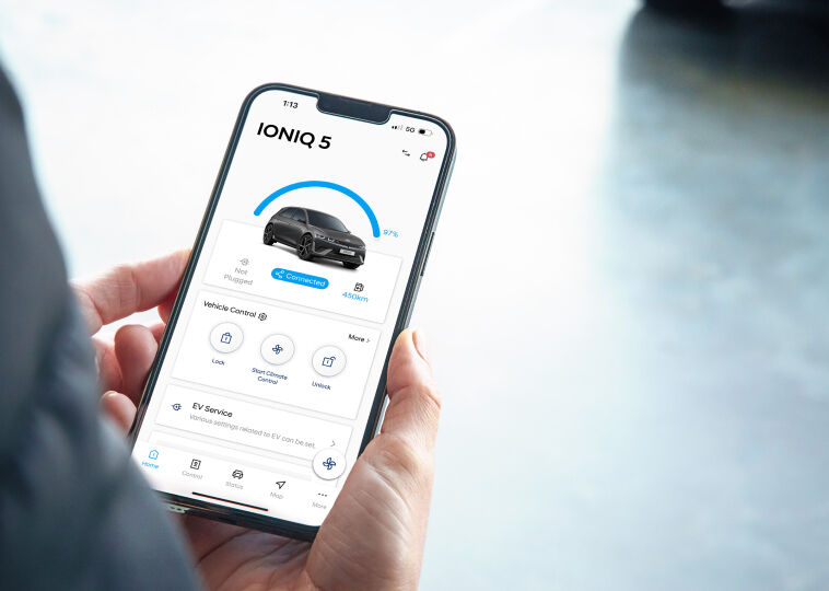 Bluelink™ and Over-The-Air updates  Image