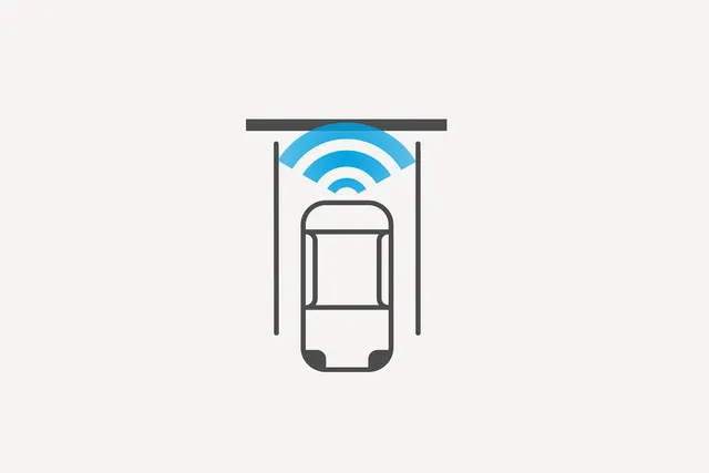 Intelligent front emergency braking<sup>(26)</sup> Image
