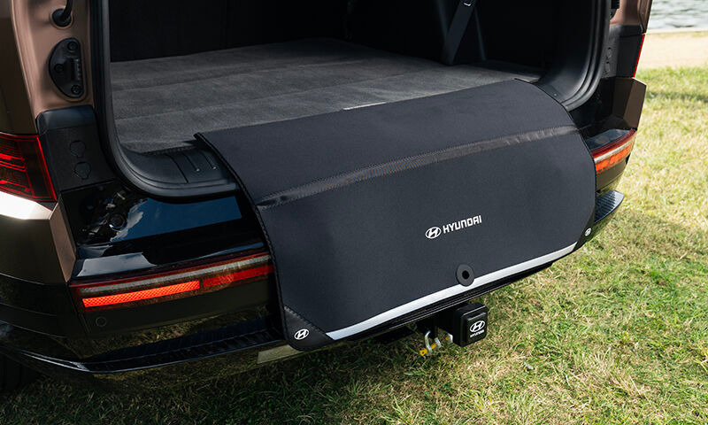 XL fabric rear bumper protector
