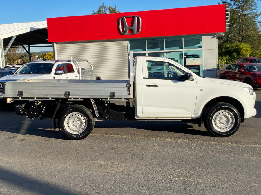2021 Isuzu D-MAX RG SX High Ride Cab Chassis Image 8