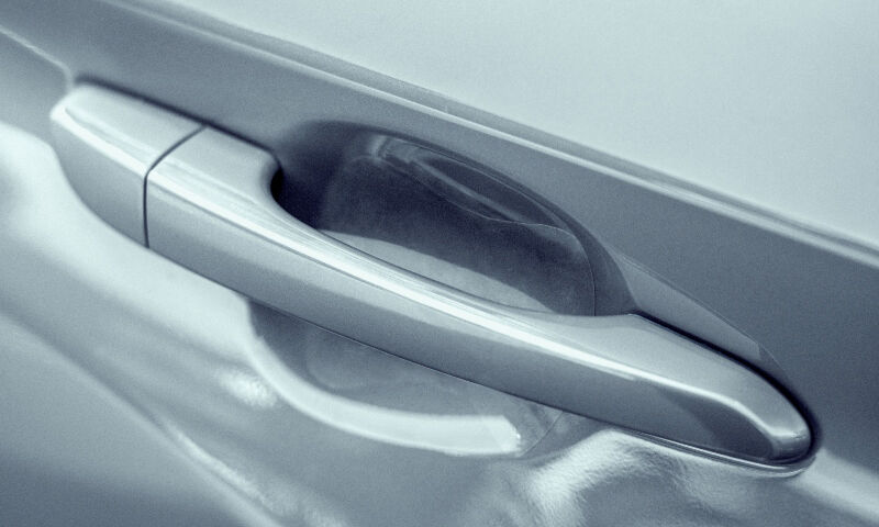 Paint protection film - door cups