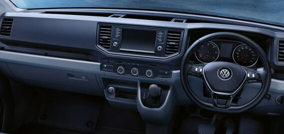 Crafter Volkswagen designed and built.