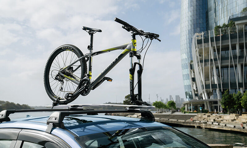 Bike carrier wheel off