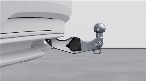 Foldable towbar