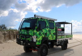 2019 Fuso Canter 4X4 CREW CAB TOY HAULER Toy hauler