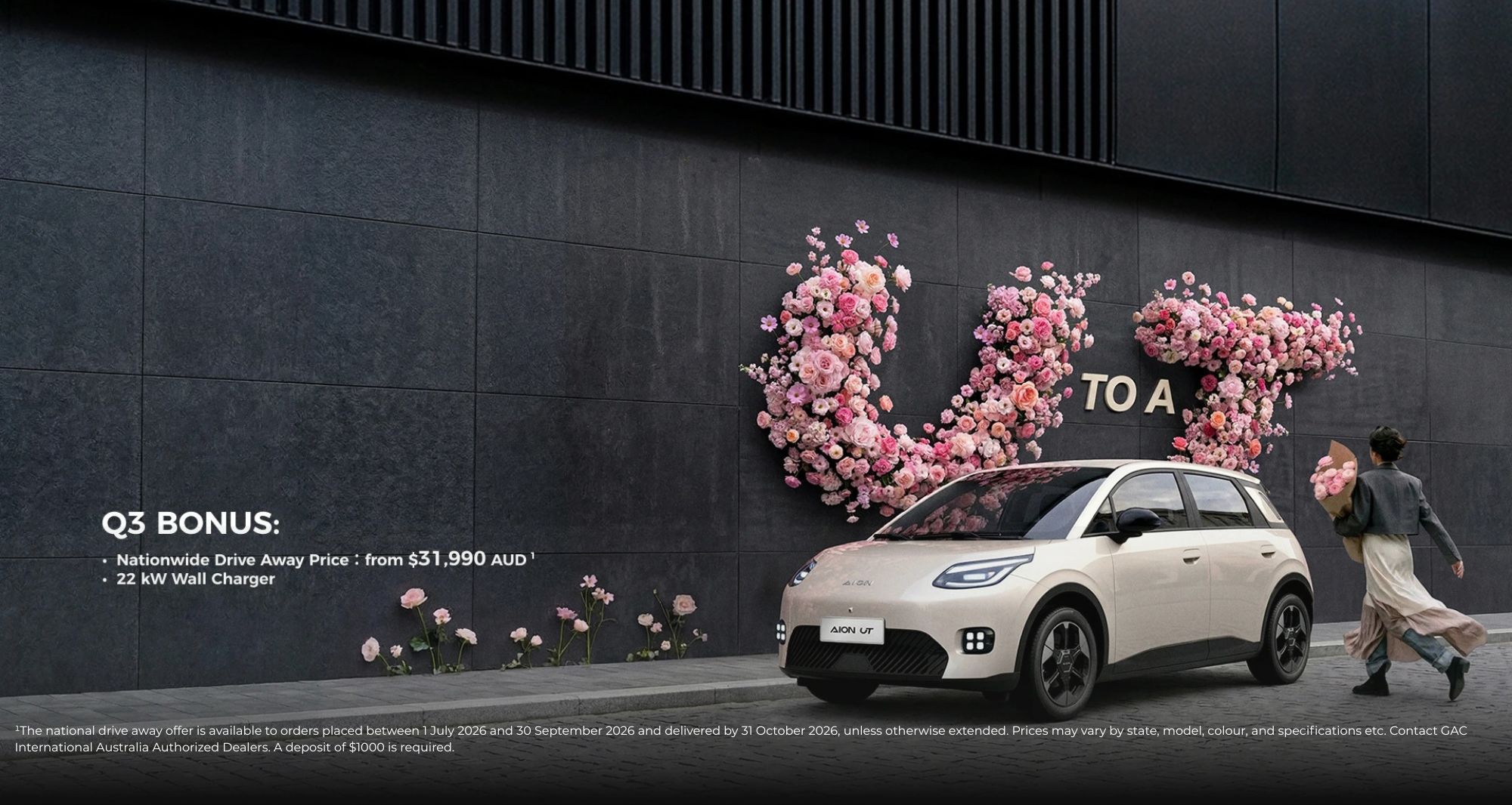 AION UT - Now Officially Launched Nationwide Drive Away Price 31990 AUD.