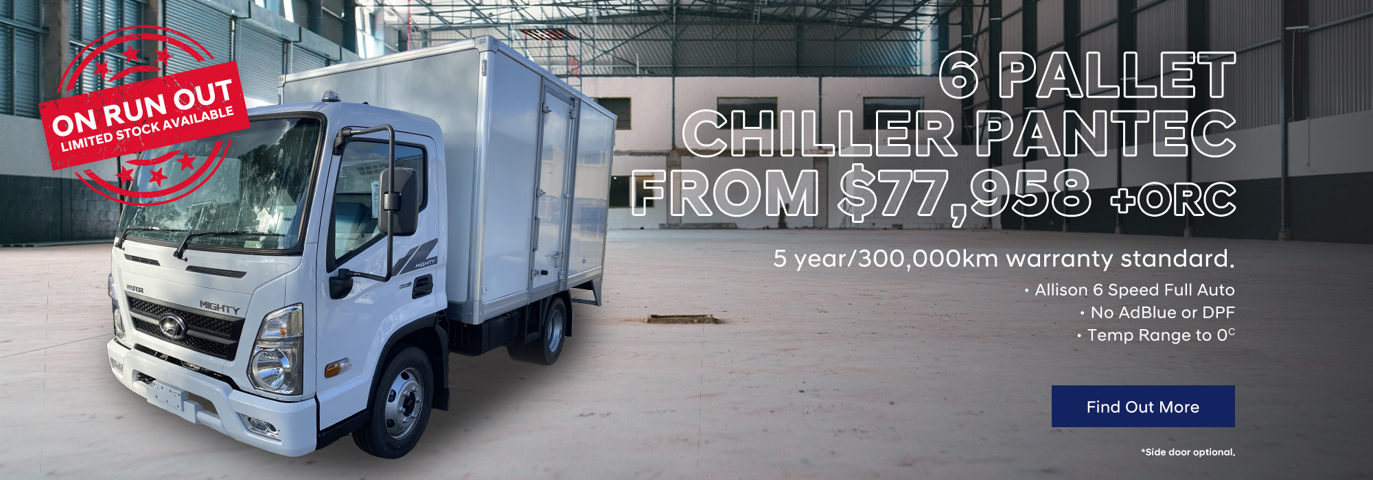 6 Pallet Chiller Pantec