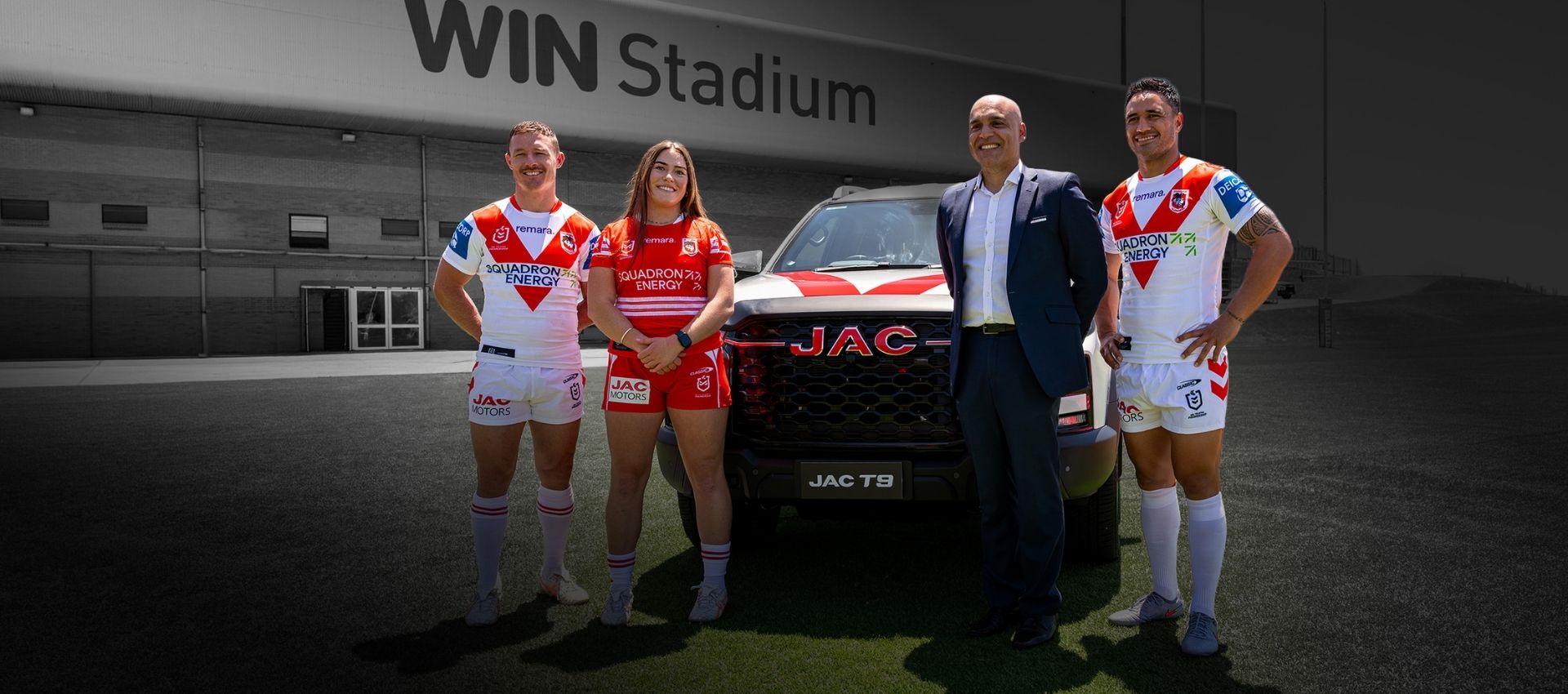 JAC x Dragons. United by performance, toughness and community.