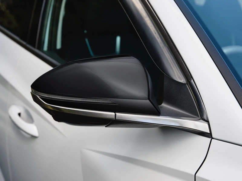 Door mirror caps - gloss black