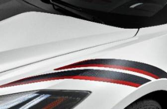 Decal Pack - Fender Hash Marks in Carbon Flash with Edge Red Accents
