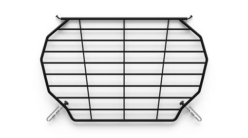 Protective steel grille