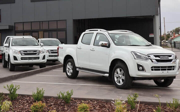 Gunnedah Isuzu UTE location photo