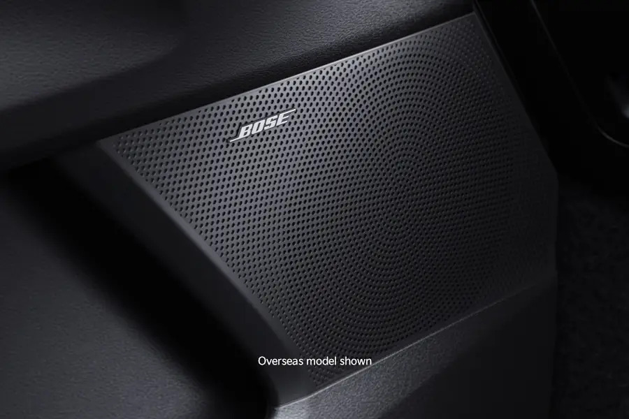 Bose advanced sound system