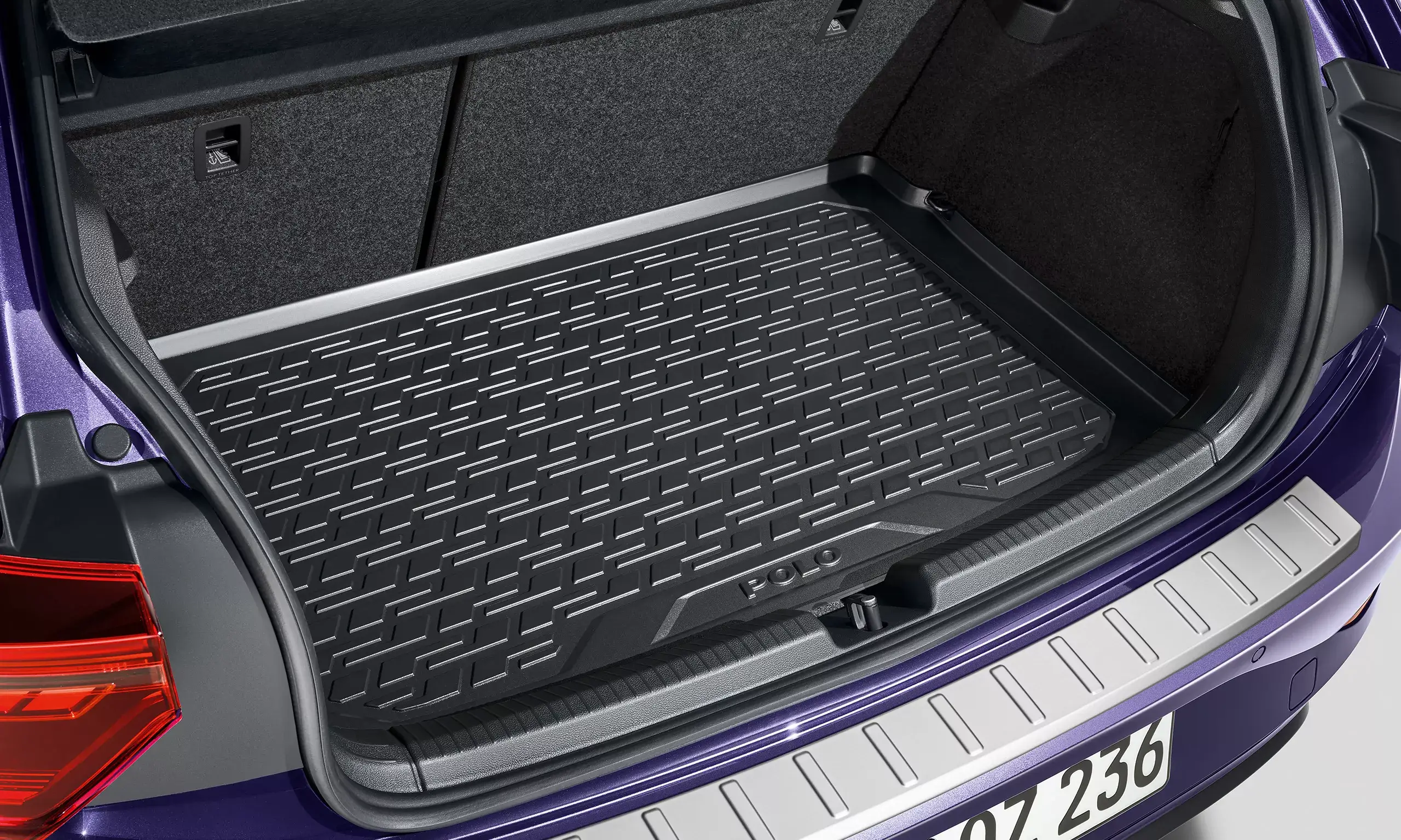 Luggage compartment tray Durable compartment Image
