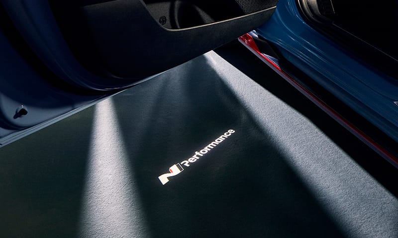 Door spot lamp | N Performance logo Image