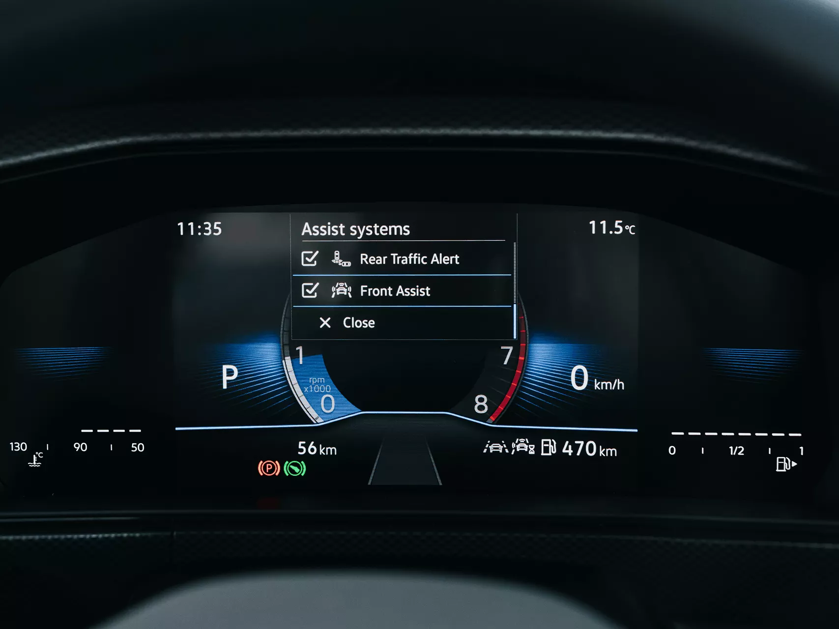 Essential information at a glance Digital Cockpit Image