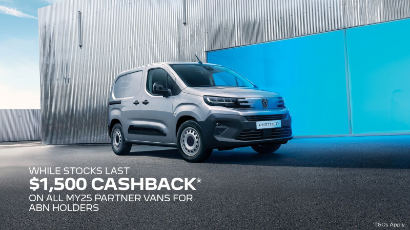 PEUGEOT PARTNER CASHBACK OFFER