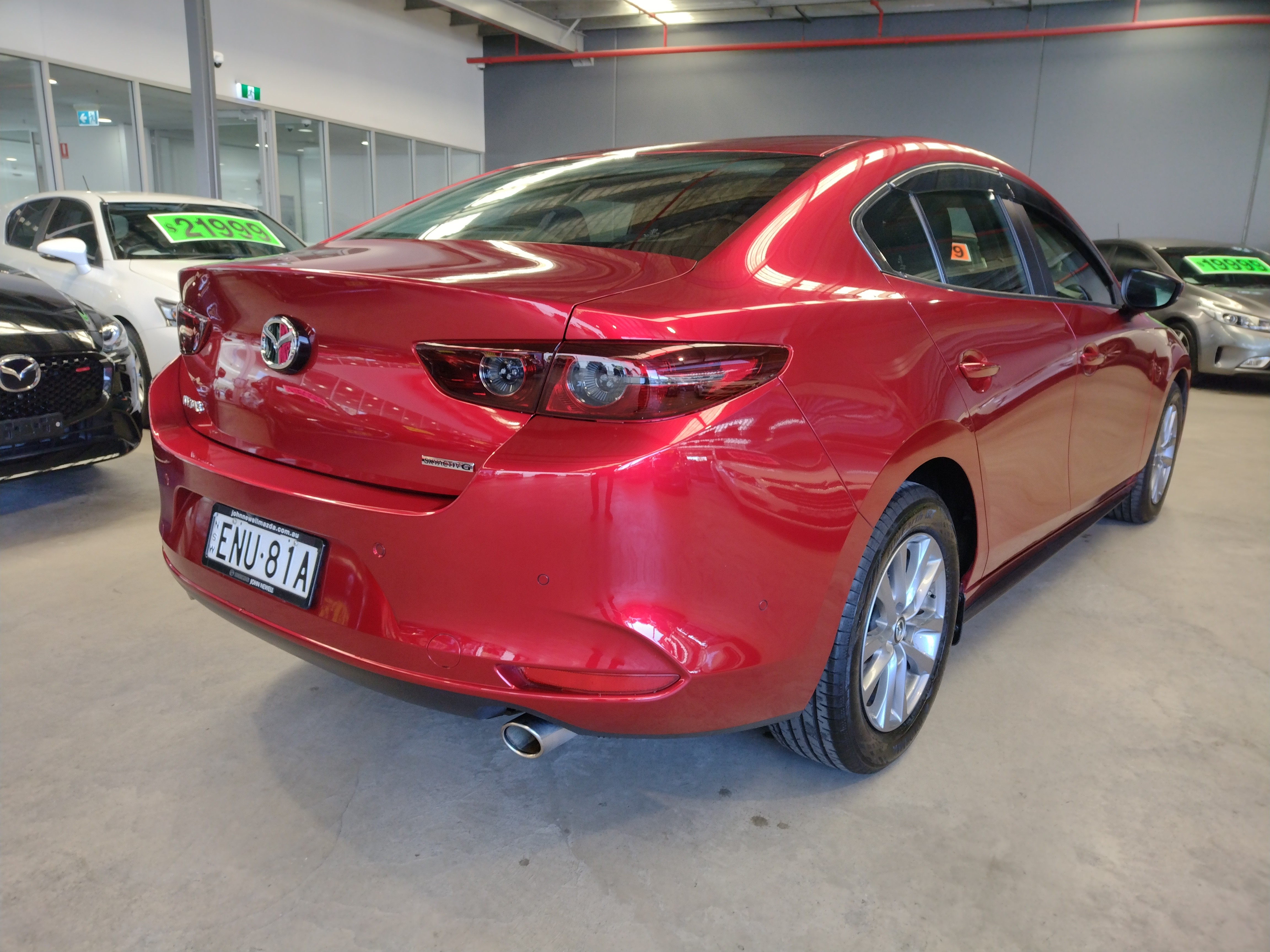 2021 Mazda 3 BP Series G20 Pure Sedan Image 3