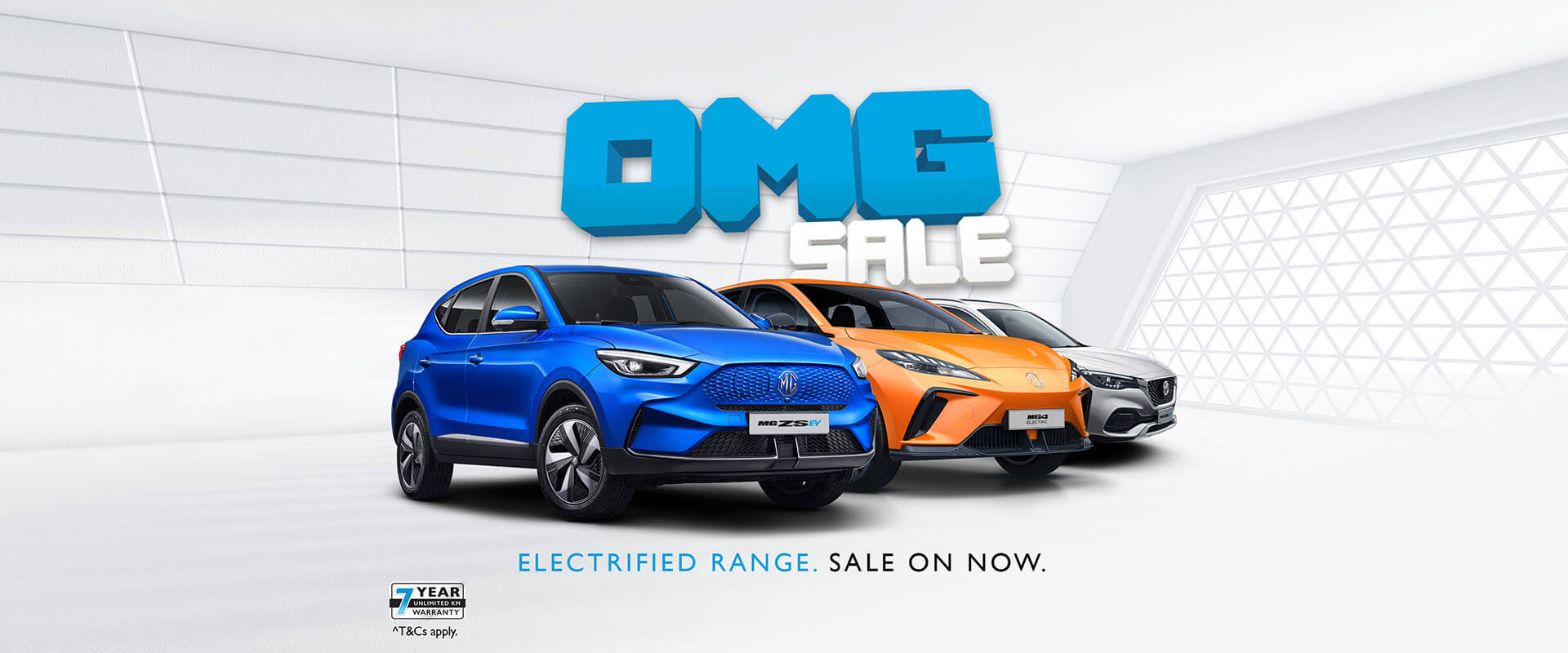 OMG Sale. Electrified Range. Sale on now.