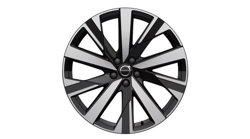 20" 5-Multi Spoke Black Diamond Cut - 1284