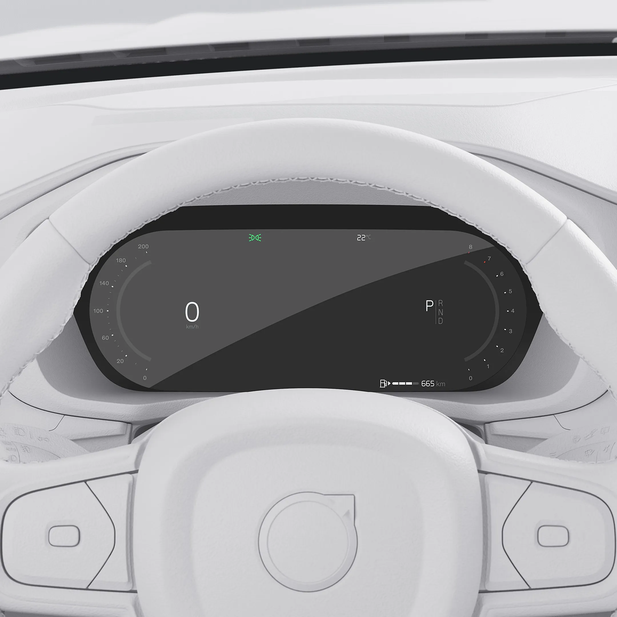 12.3-inch driver display Image