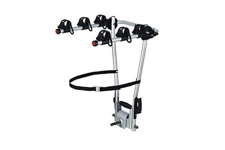 Express hang-on bicycle rack - on towbar - 3 bikes