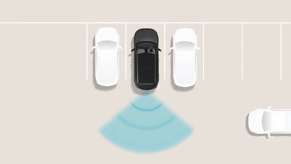 Rear Cross-Traffic Collision-Avoidance Assist (RCCA) Image