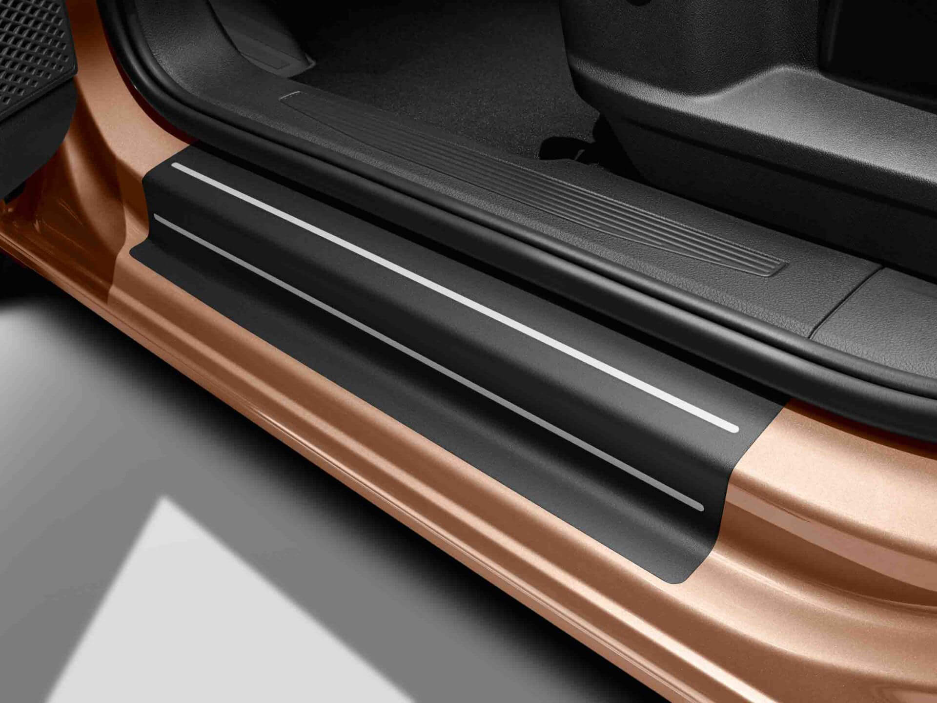Door sill protection film