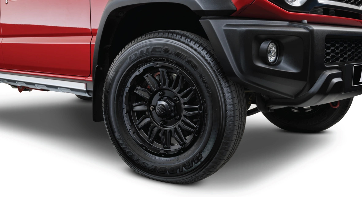 Jimny - Alloy Wheel Kit Matte Black, Set of 4 (15")