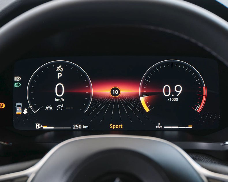 Digital driver display Image