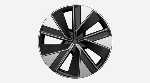 21" 5-Spoke Glossy Black Diamond cut - 1269