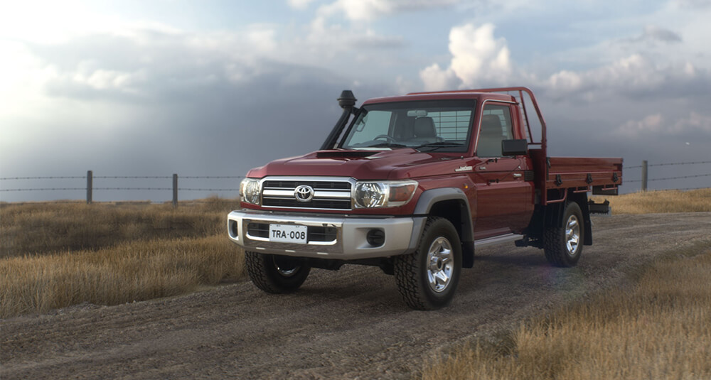 LandCruiser 70 Drive safe