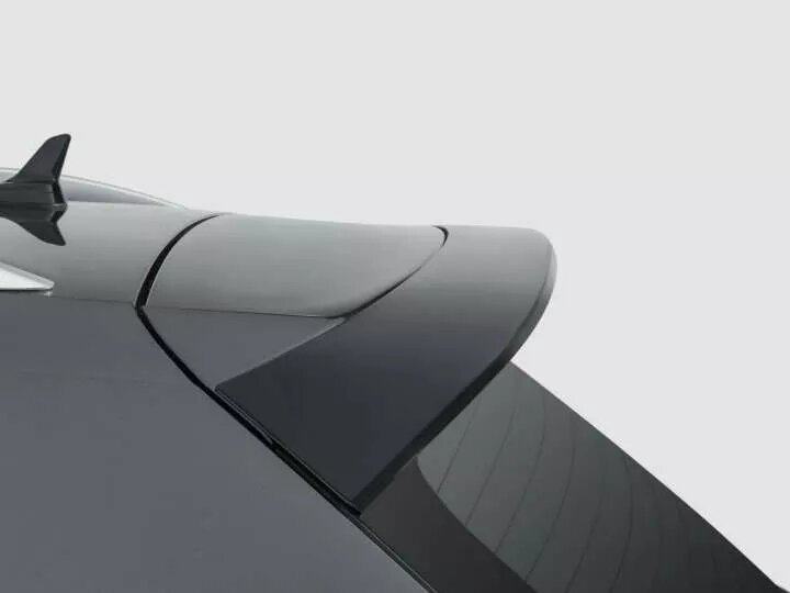 Black Rear Spoiler
