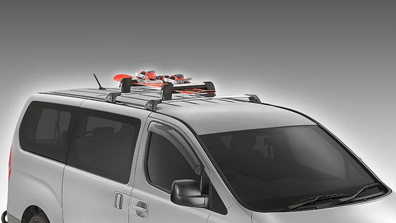Ski and snowboard carrier.