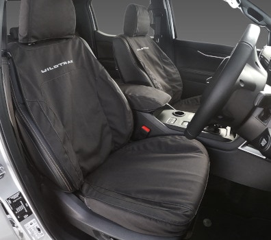 Seat Covers - Vest type Front Only - Double Cab