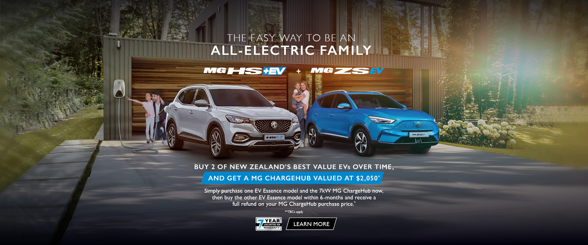 The easy way to be an all electric family. 