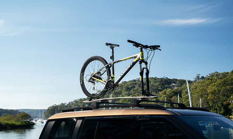 Bike carrier wheel off
